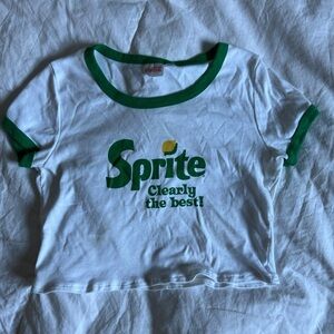 Sprite Crop Top